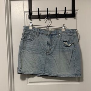 Denim Mini Skirt